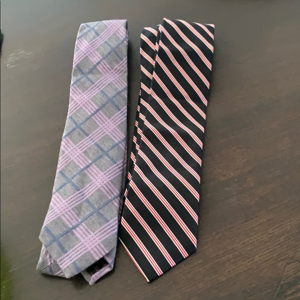 Black and brown men’s ties